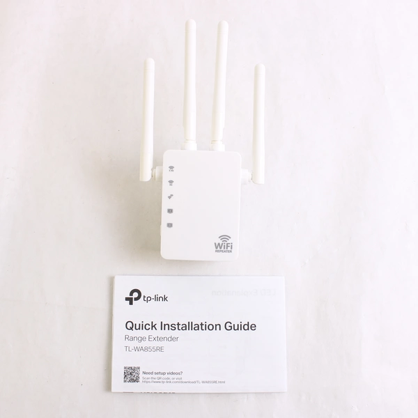Dual Band WiFi 5 Repeater Extender White 2.4G & 5G