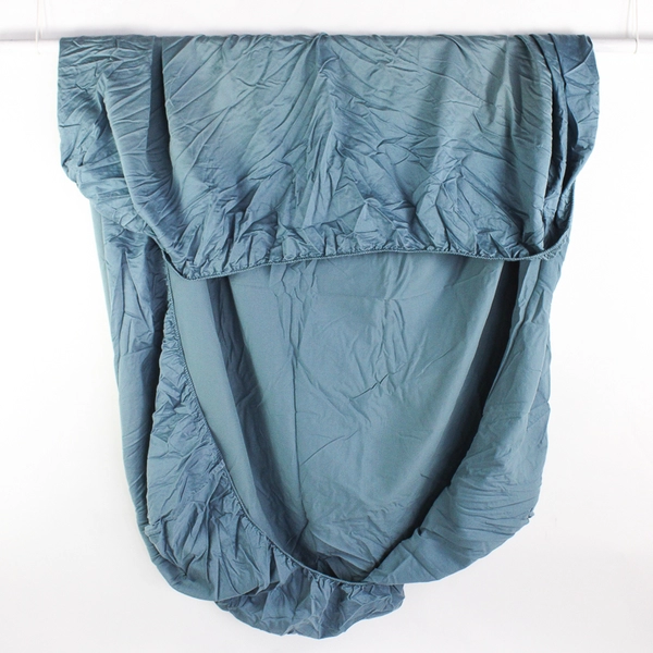 Set Of 4 Matching Arun Agarwal Blue King Sheet Set Fitted Flat 2 Pillowcases