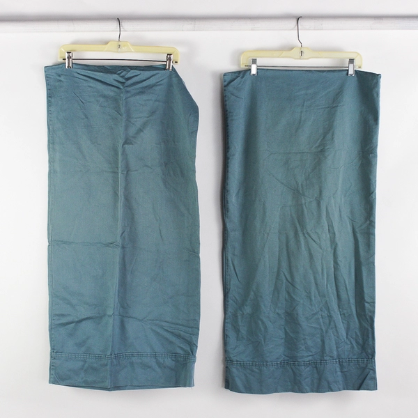 Set Of 4 Matching Arun Agarwal Blue King Sheet Set Fitted Flat 2 Pillowcases