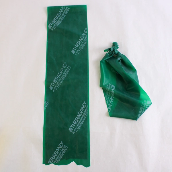 Lot Of 5 Theraband Resistance Exercise Bands Blue Yellow Green Red