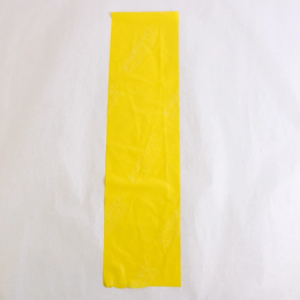 Lot Of 5 Theraband Resistance Exercise Bands Blue Yellow Green Red