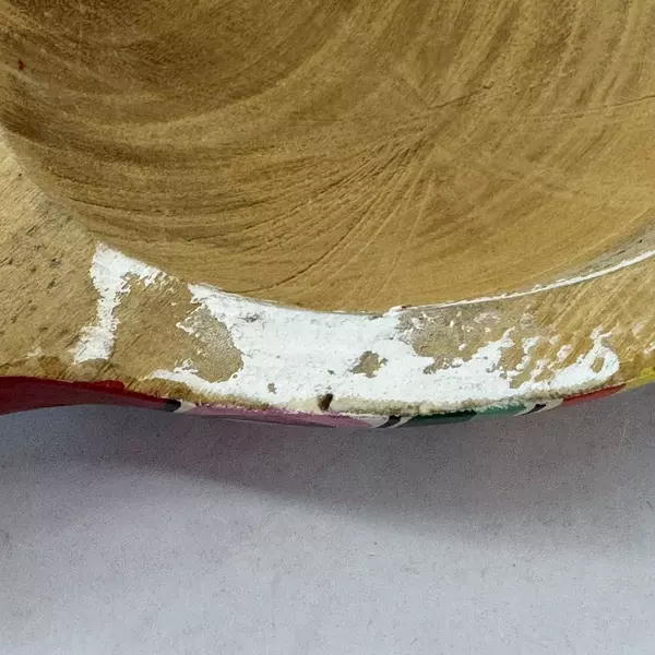 Wood Hand Painted Chinese Folk Art Mask