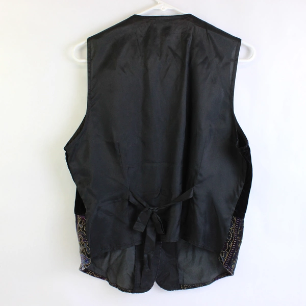 Jaclyn Smith Classics Multicolor Button Up Vest Women's Size Medium