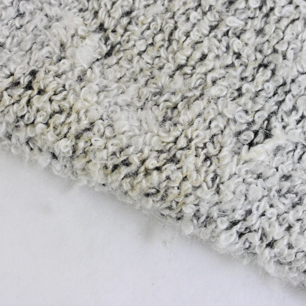 Karen Scott Petites Button Up Cardigan Long Sleeve Black/White Women's Medium