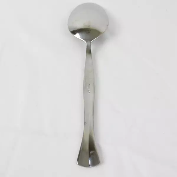 Lot of 4 Oneida Stainless Steel Prescott Pattern Flatware Serving Spoons