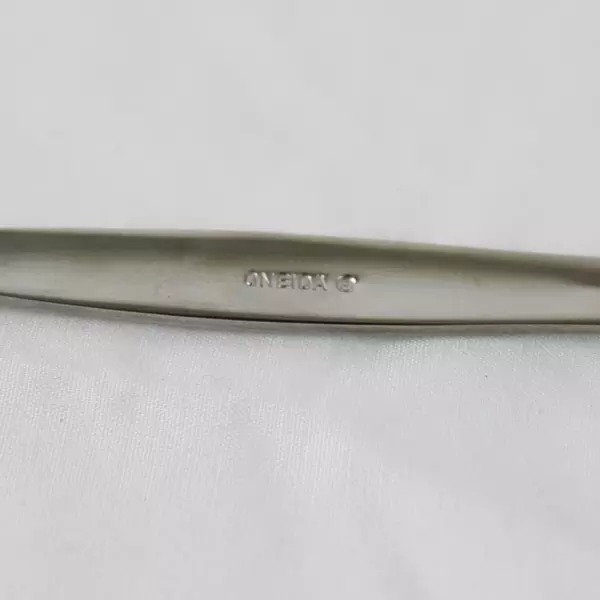 Lot of 4 Oneida Stainless Steel Prescott Pattern Flatware Serving Spoons