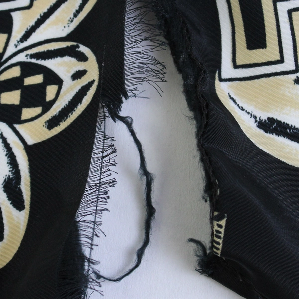 Bobbie Brooks Short Sleeve Blouse Floral On Black Women's Size Small