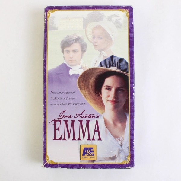 Jane Austen's Emma VHS Tape 1996 A&E Home Video Kate Beckinsale CB Sleeve