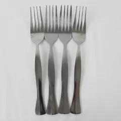 Set Of 4 Oneida Prescott (Stainless) Flatware Salad Forks