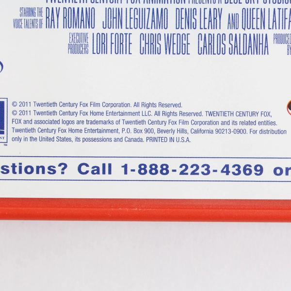 Ice Age A Mammoth Christmas Special 2011 DVD 20th Century Fox Animation