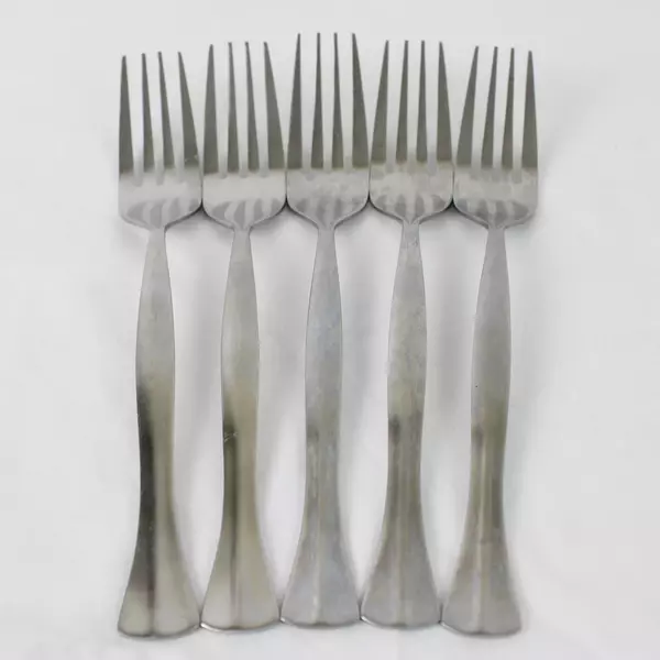 Lot Of 5 Oneida Prescott (Stainless) Flatware Dinner Forks