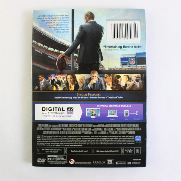 Draft Day 2014 DVD Starring Kevin Costner & Jennifer Garner Summit Entertainment