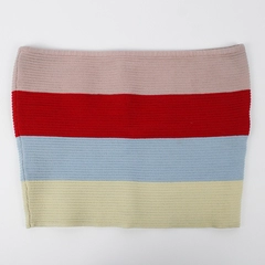 LA Hearts Tube Top Striped Multicolor Women's Size Small