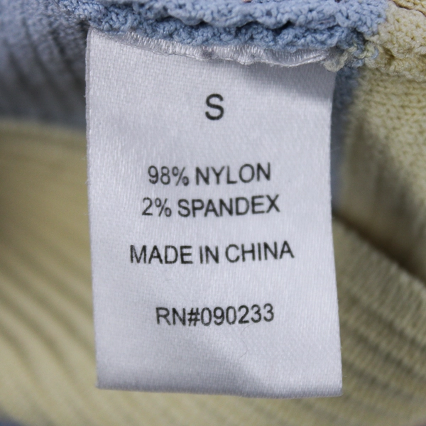 LA Hearts Tube Top Striped Multicolor Women's Size Small