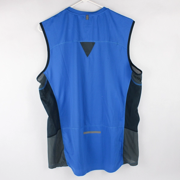 Nike Running Dri-Fit Sleeveless Tank Blue/Black Top Men's Size Large