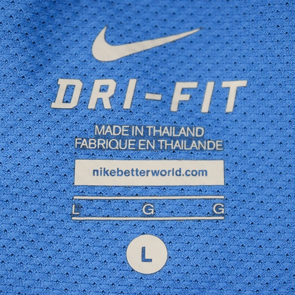 Nike Running Dri-Fit Sleeveless Tank Blue/Black Top Men's Size Large