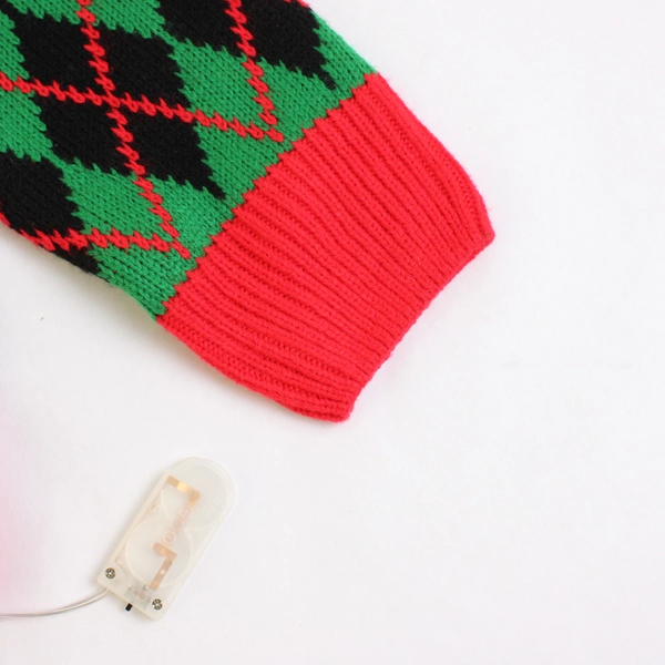 Holiday Time Straight Outta North Pole Acrylic Sweater Men's Medium 38-40