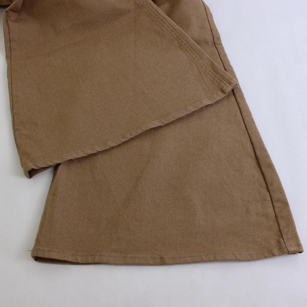 Unbranded Tan Flared Pull-On Pants Women's 28