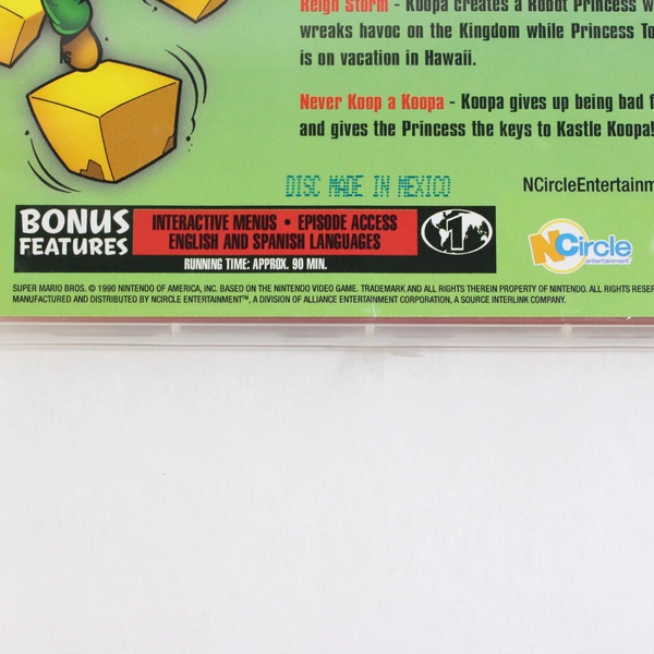 King Koopa Katastrophe From The Super Mario Bros Super Show 1990 DVD