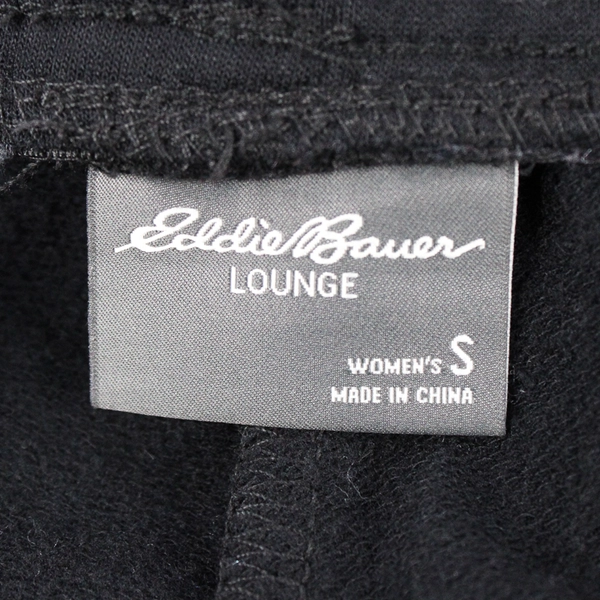 Eddie Bauer Black Lounge Pants Women's Size Small