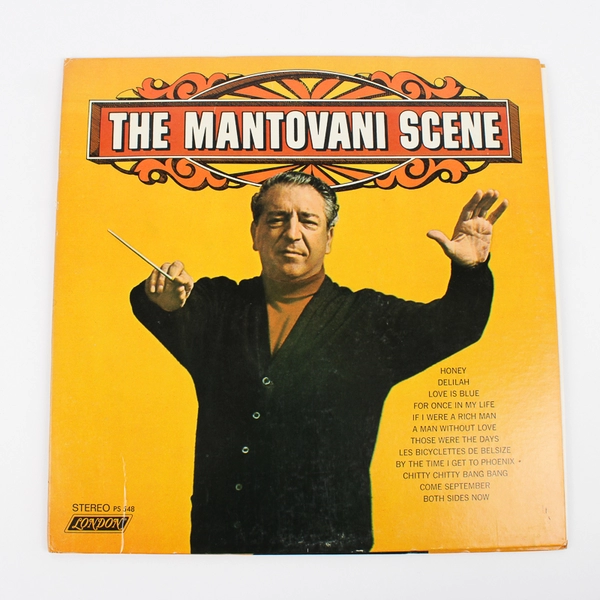Mantovani The Mantovani Scene Vinyl 1969 LP London Records