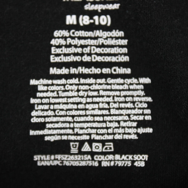 Secret Treasures Sleepwear Life Begins With Coffee T-Shirt Women's Medium 8-10