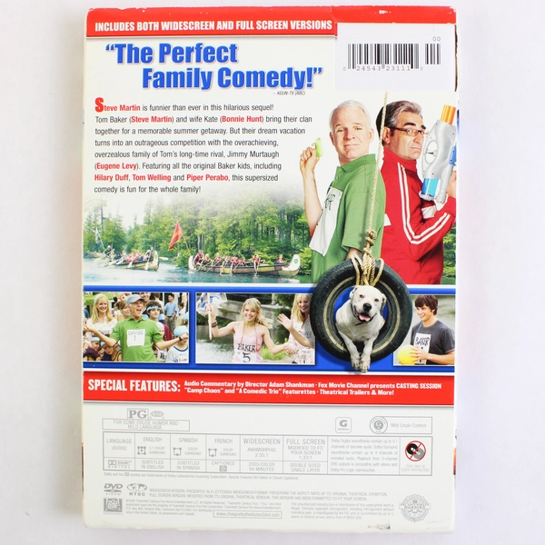 Cheaper By The Dozen 2 Steve Martin 2005 DVD Full & Widescreen Versions Sealed