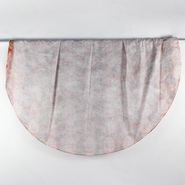 Orange Black White Day of the Dead 70" Round Tablecloth