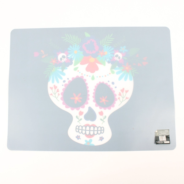 Set of 5 Momentum Brands Day Of The Dead Sugar Skull Placemats 12" x 16"