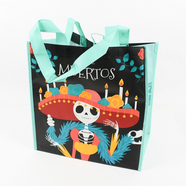 Lot 2 Day Of The Dead Reusable Shopping Bags