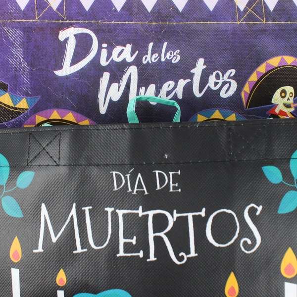 Lot 2 Day Of The Dead Reusable Shopping Bags