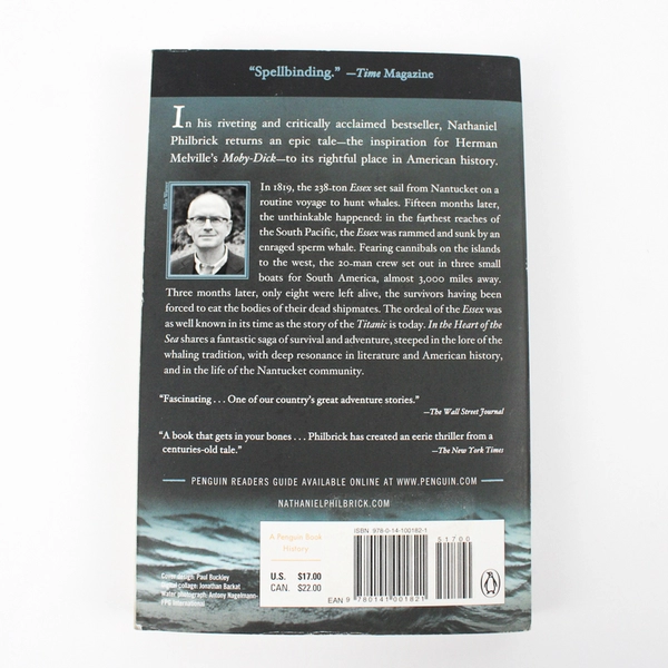 In the Heart of the Sea by Nathaniel Philbrick 2001 True Story of the Essex PB