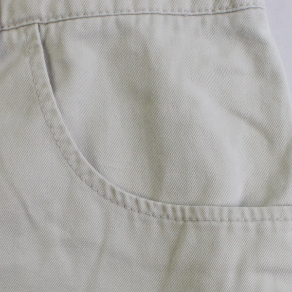 Jamaica Bay Discover Paradise Loose Fit White Capris 100% Cotton Women's Size 12