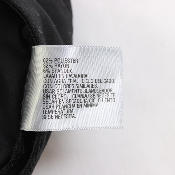 Worthington Modern Fit Solid Black Dress Pants Trousers Womens Size 16