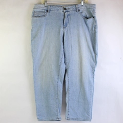 Coldwater Creek City Fit Blue Light Wash Jean Pants Womens Size 16