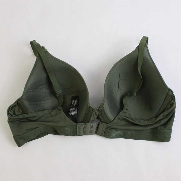 DKNY Army Green Padded Underwired Bra Women's Size 36B