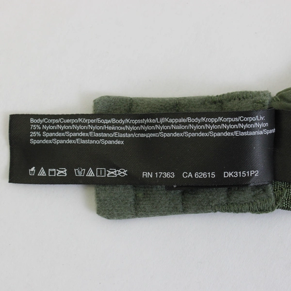 DKNY Army Green Padded Underwired Bra Women's Size 36B