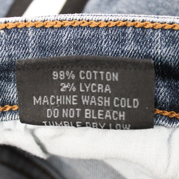 Jet By John Eshaya Distressed Mid Wash Blue Jean Pants Womens Size 8