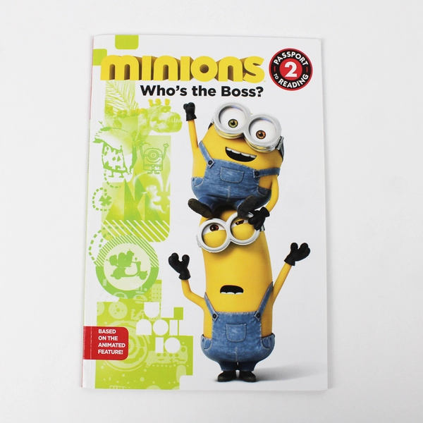 Minions Who's the Boss? by Lucy Rosen Passport to Reading Level 2 2015 Paperback