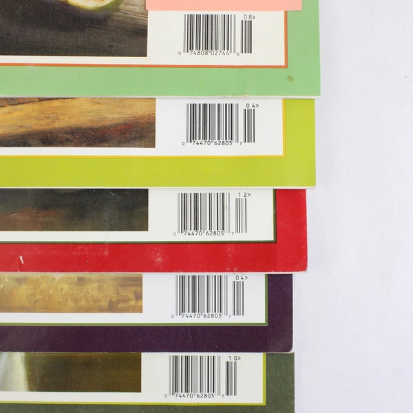 Lot of 5 Cook's Illustrated Magazines Various Years Months