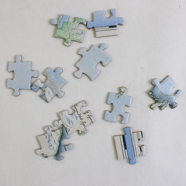 Alaska State 1000-Pc Jigsaw Puzzle 26.4x19.8" Xplorer Maps