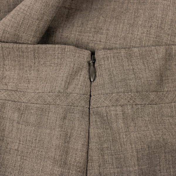 Rafaella Taupe Pencil Career Skirt Women's Size 14