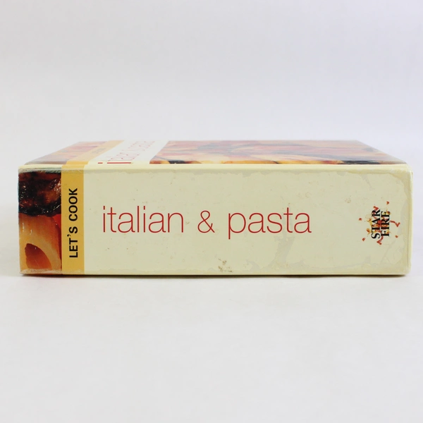 Let's Cook Italian and Pasta Vintage Cookbook 2002 Hardcover Recipes