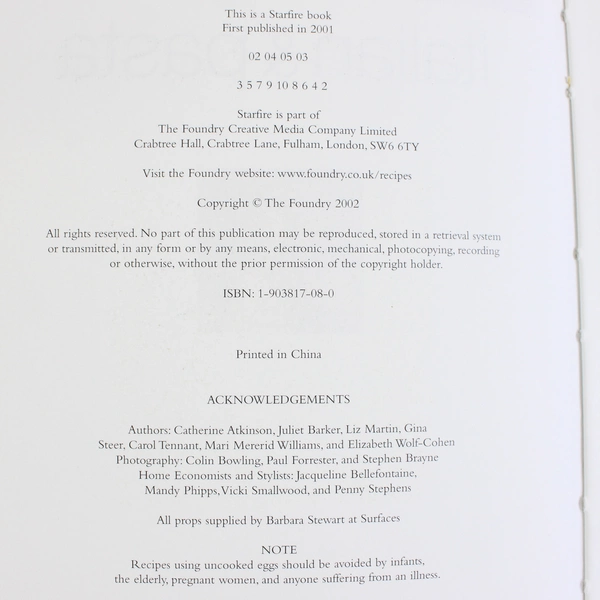 Let's Cook Italian and Pasta Vintage Cookbook 2002 Hardcover Recipes