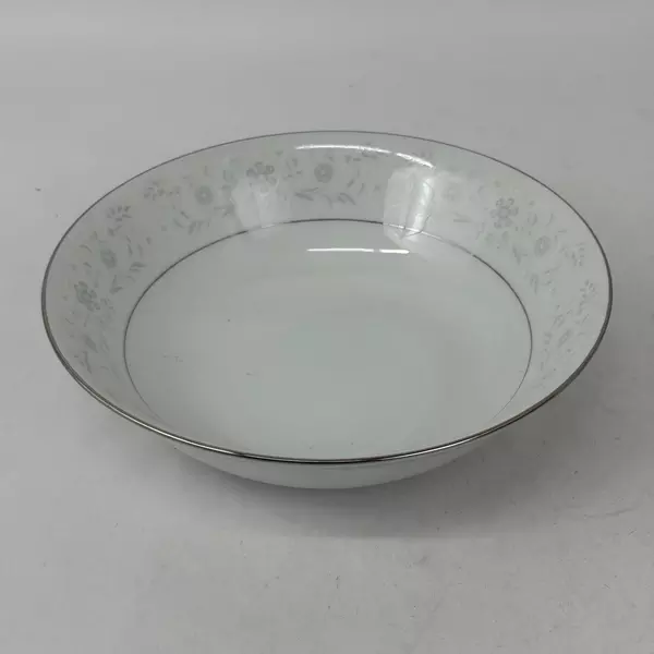 Crown Ming Jiang Shiang Queens Lace Fine China Round Vegetable Bowl 9.25 inch