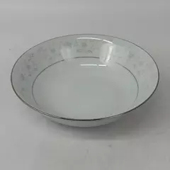 Crown Ming Jiang Shiang Queens Lace Fine China Round Vegetable Bowl 9.25 inch