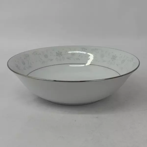 Crown Ming Jiang Shiang Queens Lace Fine China Round Vegetable Bowl 9.25 inch