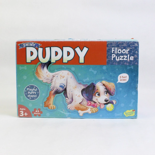 Shiny Puppy 43-Piece Floor Puzzle 3' Wide 2021