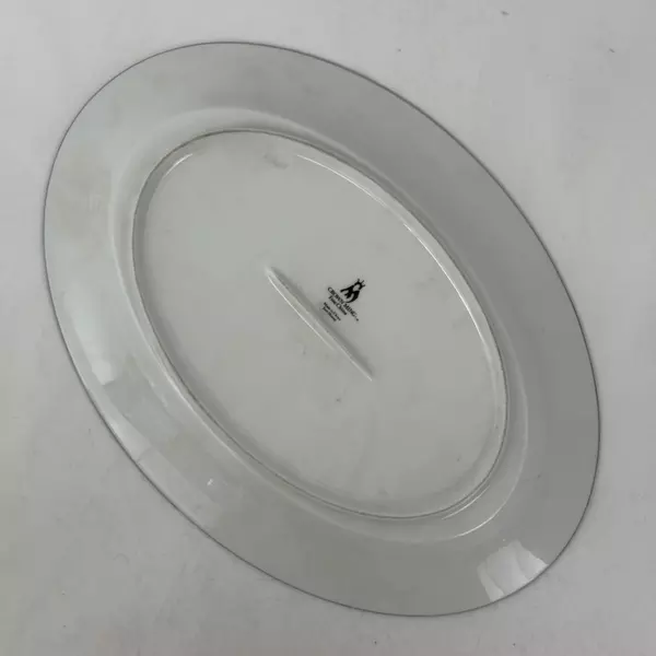 Crown Ming Jiang Shiang Queens Lace Fine China Platter 14 Inch