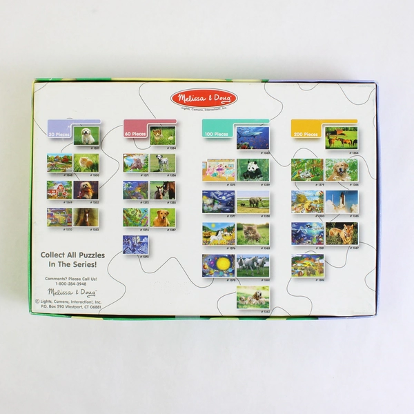 Barnyard Kid's 30 Pc Jigsaw Puzzle 10.25 x 14.25" Melissa & Doug